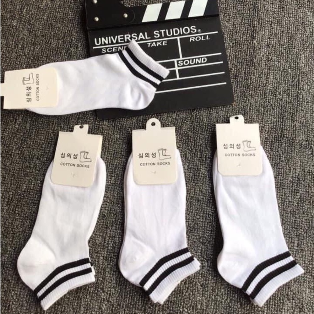 5 pairs Ruffle Cotton Socks